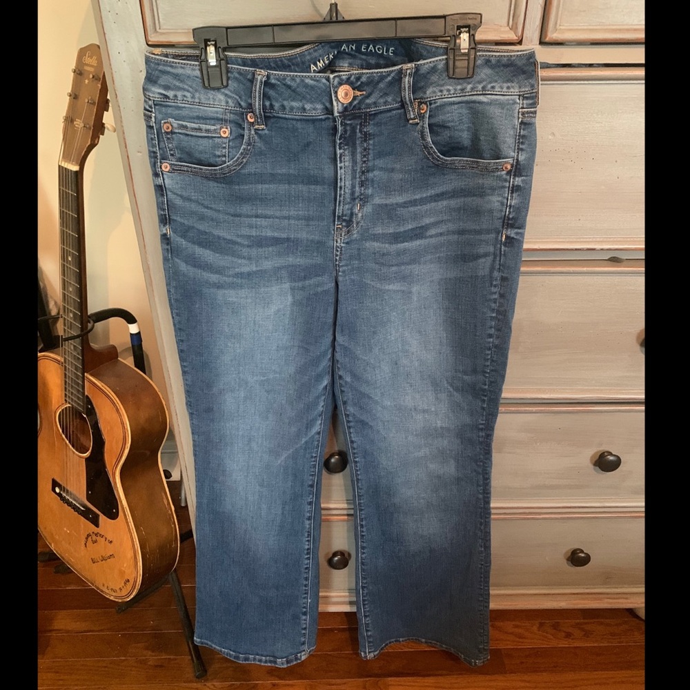American Eagle Jeans Favorite Boyfriend 14 Short